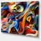 Designart - Abstract Music and Rhythm - Abstract Canvas Art Print